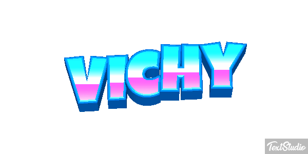 Vichy Effet de texte