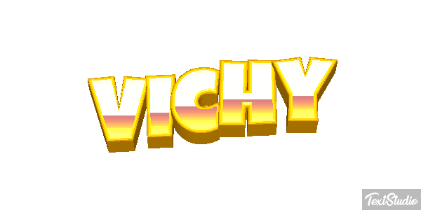 Vichy Effet de texte
