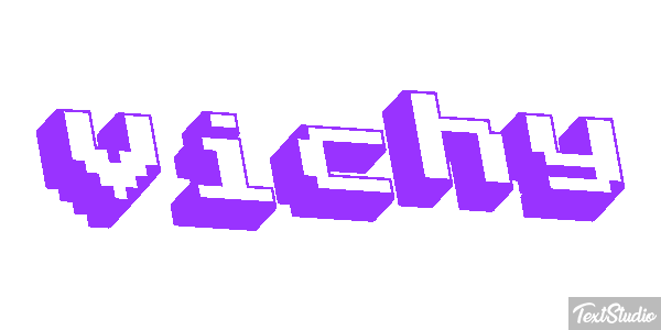 Vichy Effet de texte