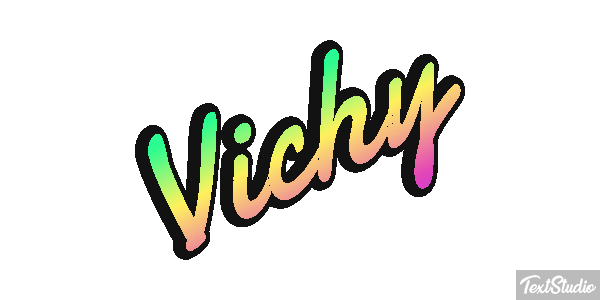 Vichy Effet de texte