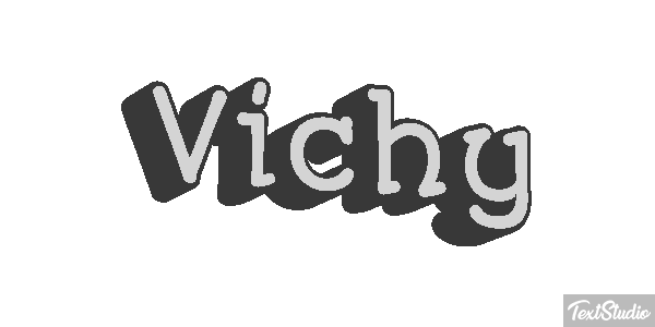 Vichy Effet de texte