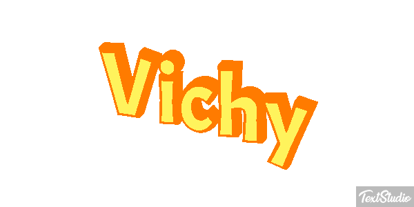 Vichy Effet de texte