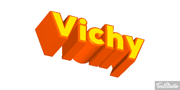 Vichy Effet de texte