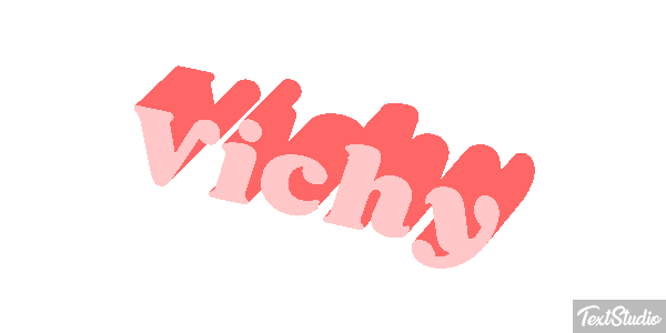 Vichy Effet de texte