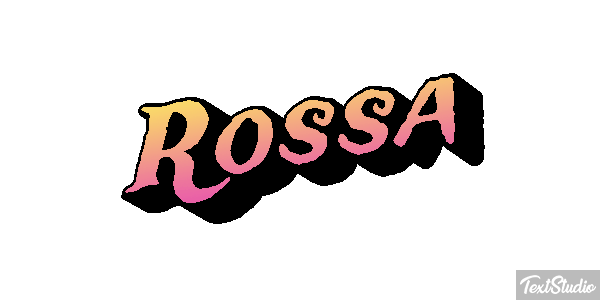 Rossa Effetto testo