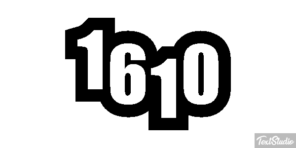 1610 Metin efekti