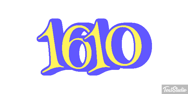 1610 Metin efekti