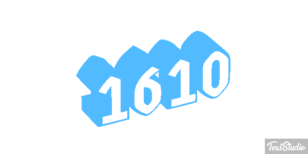 1610 Metin efekti