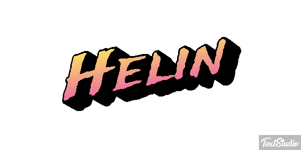 Helin Tekst effect