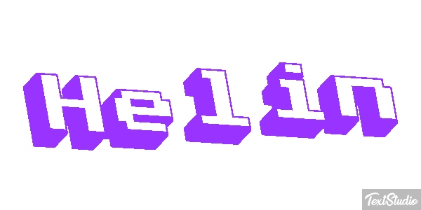 Helin Tekst effect