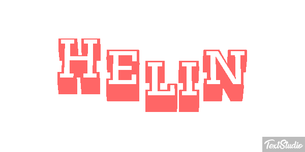 Helin Tekst effect