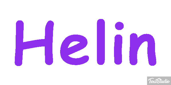 Helin Tekst effect