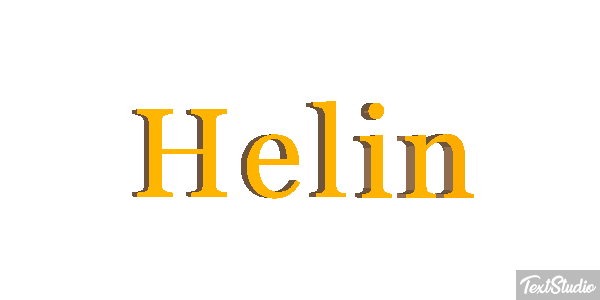 Helin Tekst effect