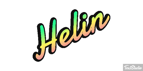 Helin Tekst effect