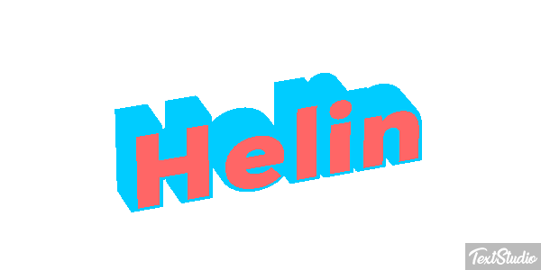 Helin Tekst effect