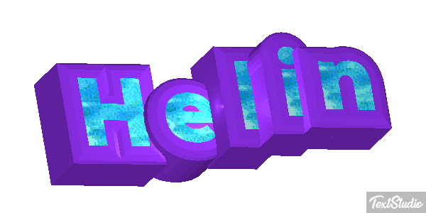 Helin Tekst effect