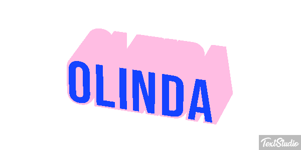 Olinda Текстовый эффект