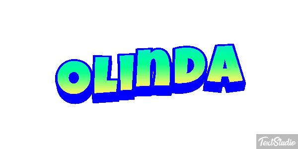 Olinda Текстовый эффект