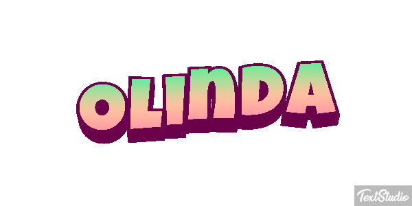 Olinda Текстовый эффект