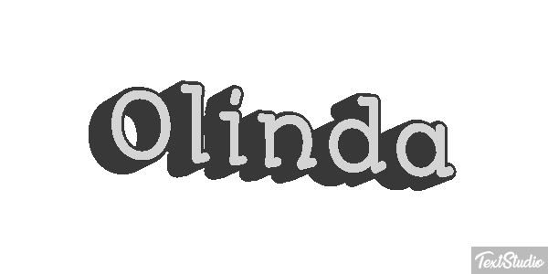 Olinda Текстовый эффект