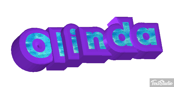 Olinda Текстовый эффект