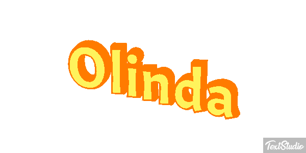 Olinda Текстовый эффект