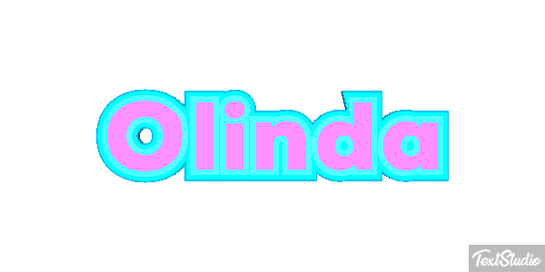 Olinda Текстовый эффект