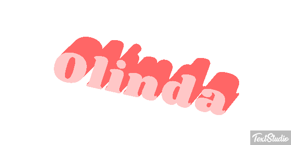 Olinda Текстовый эффект