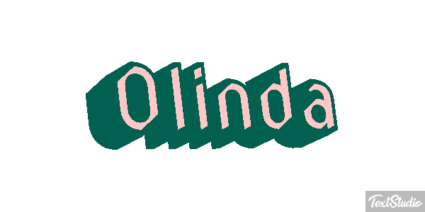 Olinda Текстовый эффект