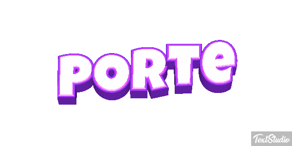 Porte Effet de texte