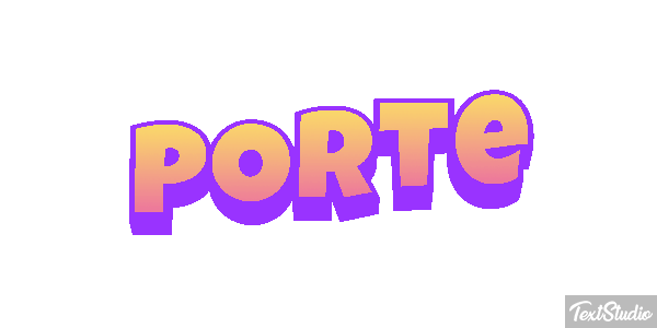 Porte Effet de texte