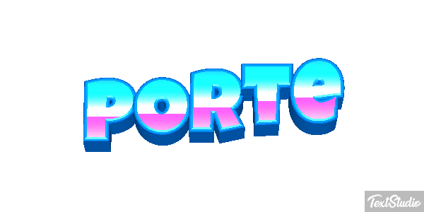 Porte Effet de texte