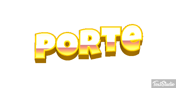 Porte Effet de texte