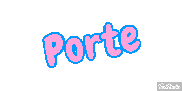Porte Effet de texte
