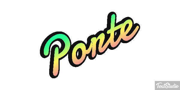 Porte Effet de texte