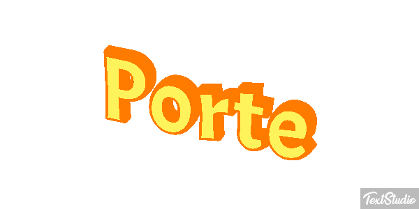 Porte Effet de texte