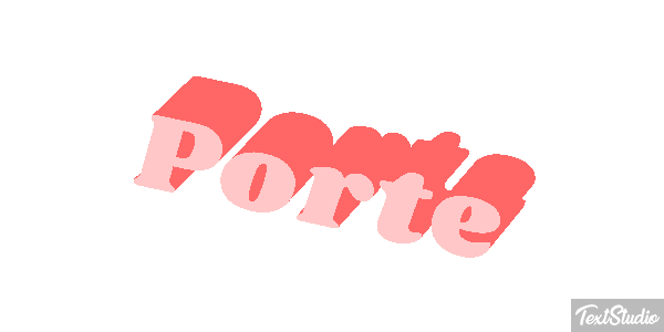 Porte Effet de texte