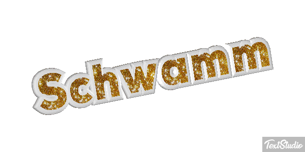Schwamm Texteffekt
