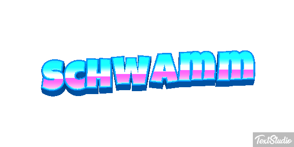 Schwamm Texteffekt