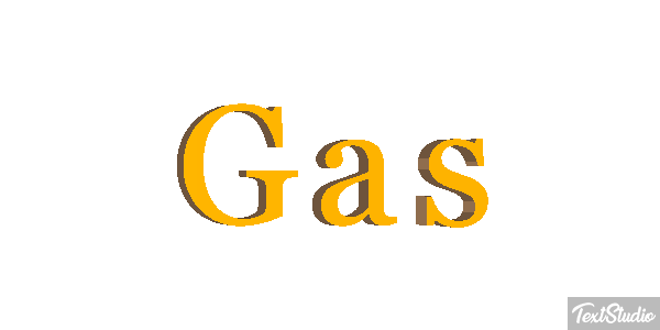 Gás Efeito do texto