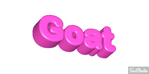 Goat Text effect