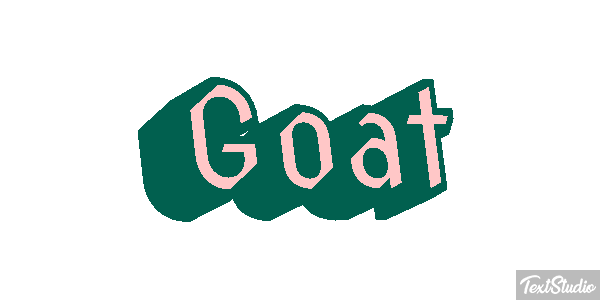 Goat Text effect