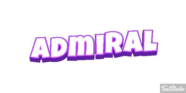 Admiral Texteffekt