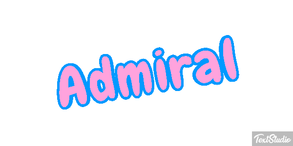 Admiral Texteffekt