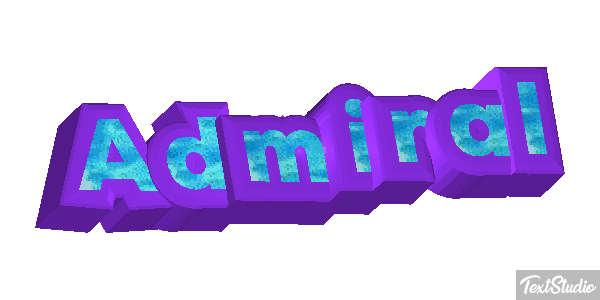 Admiral Texteffekt