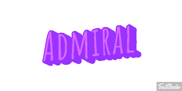 Admiral Texteffekt