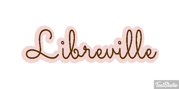 Libreville Efekt tekstowy