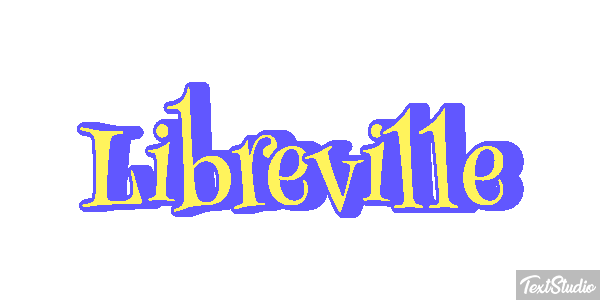 Libreville Efekt tekstowy