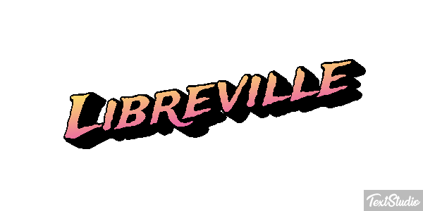 Libreville Efekt tekstowy