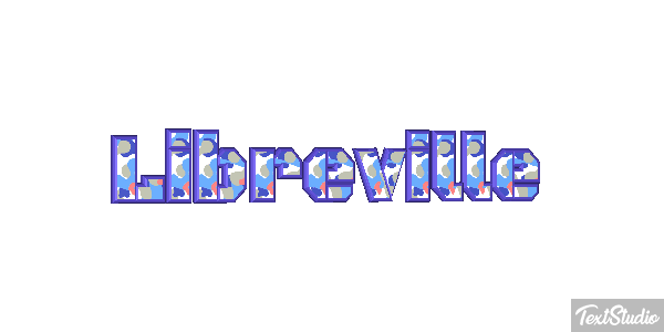 Libreville Efekt tekstowy